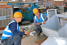 風管材料製作工（gōng）場