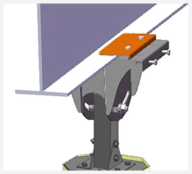 工業大風扇H型鋼結構