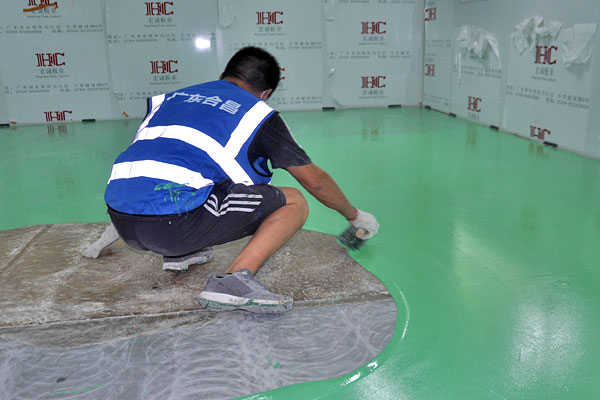 十萬級淨化車間工（gōng）程地坪施工